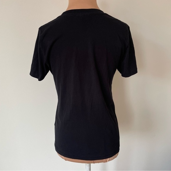 Frank & Oak Black Short Sleeve Crewneck Good Cotton Boy Tee Shirt EUC Size XS - Picture 6 of 11